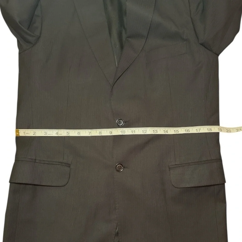 Christian Dior Black Pinstripe Blazer Sport Coat Jacket Men’s 38R IT48